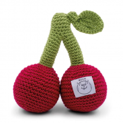 Hochet en crochet - Les sœurs cerises