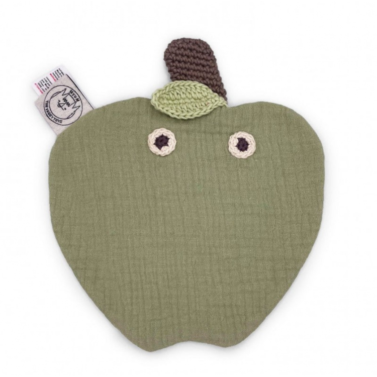 Doudou-lange "Lovie" - Pomme