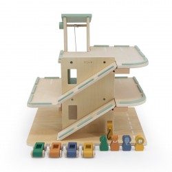 Garage en bois et ses accessoires
