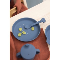 Assiette en silicone - Eléphant