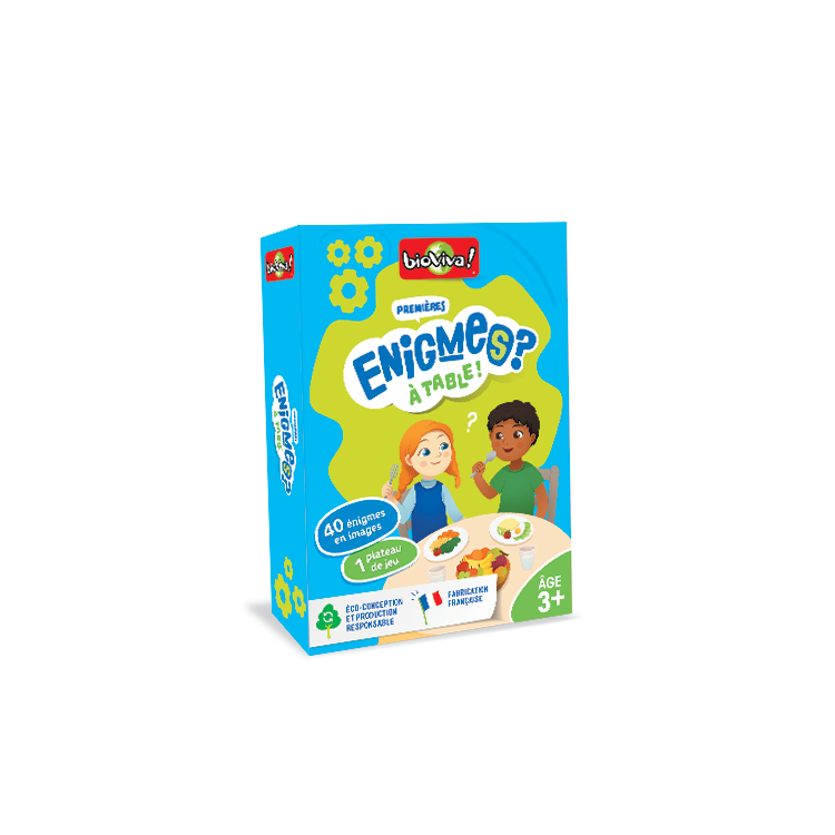 Mes premières énigmes - A table Mes premières énigmes - A table