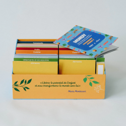 Le Giga Mondy, 600 cartes de nomenclature Montessori