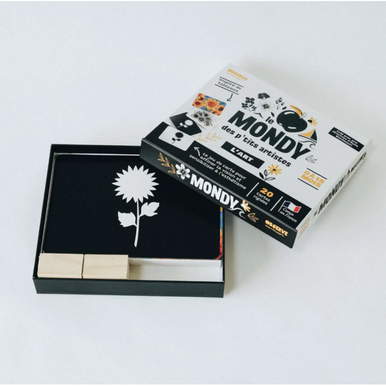 Le Mondy des P'tits artistes - cartes à contrastes Le Mondy des P'tits artistes - cartes à contrastes