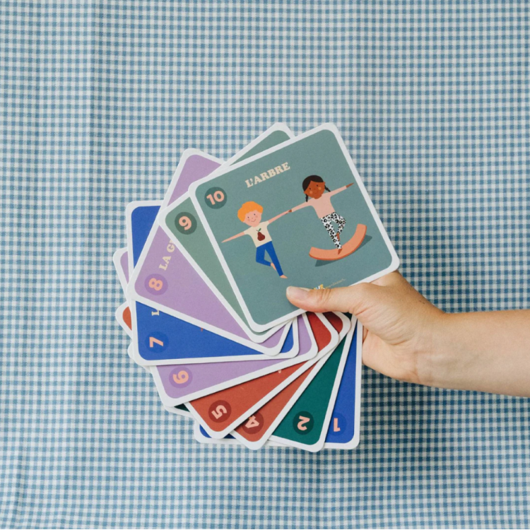 10 Cartes de Yoga enfant 10 Cartes de Yoga enfant