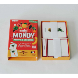 Le Mini-Mondy Fruits & Légumes - Cartes Montessori