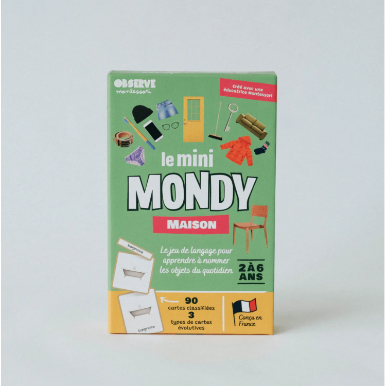 Le Mini-Mondy Maison - Cartes Montessori Le Mini-Mondy Maison - Cartes Montessori