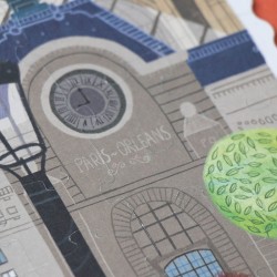 Puzzle réversible - Paris Ville Lumière (350 p.)