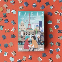 Puzzle réversible - Paris Ville Lumière (350 p.)
