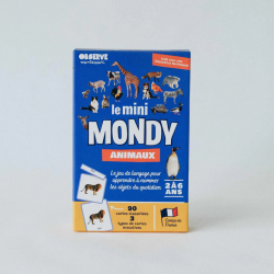 Le Mini-Mondy Animaux - Cartes de nomenclature Montessori