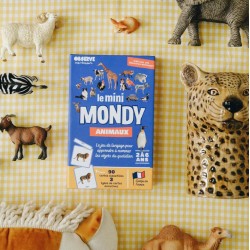 Le Mini-Mondy Animaux - Cartes de nomenclature Montessori