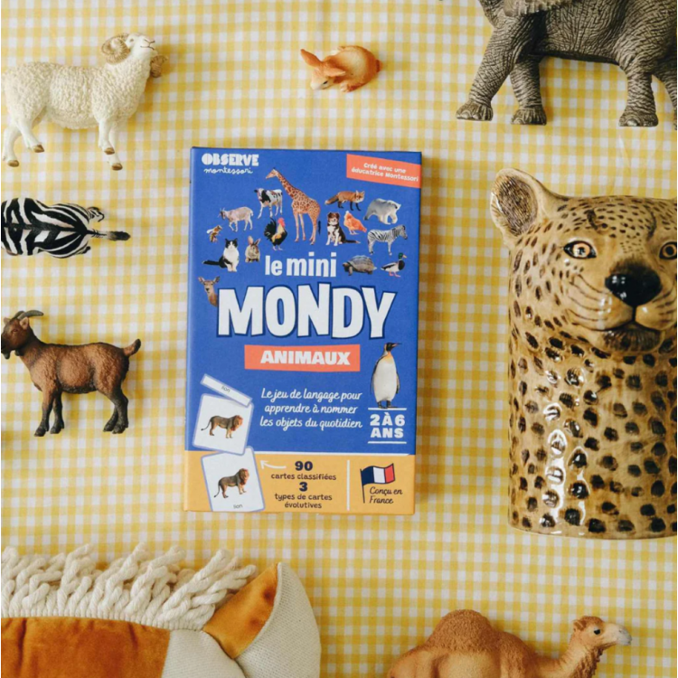 Le Mini-Mondy Animaux - Cartes de nomenclature Montessori Le Mini-Mondy Animaux - Cartes de nomenclature Montessori