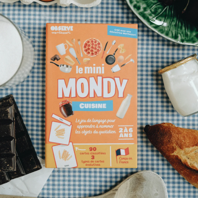 Le Mini-Mondy Cuisine - Cartes de nomenclature Montessori Le Mini-Mondy Cuisine - Cartes de nomenclature Montessori