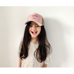 Casquette enfant upcyclée - Chou à la crème