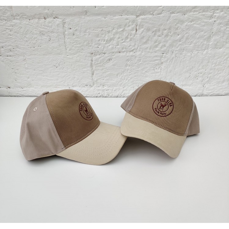 Casquette enfant upcyclée - Faon Club Casquette enfant upcyclée - Faon Club