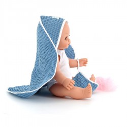 Poupée Petit Câlin 36 cm et sa cape de bain