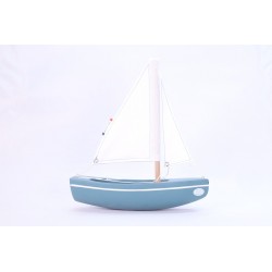 Bateau jouet en bois - Le Sloop
