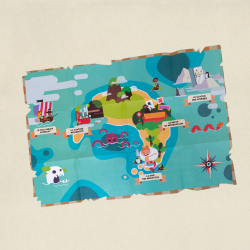 Kit anniversaire - Chasse au trésor des pirates