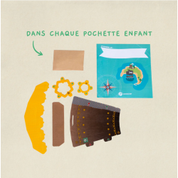 Kit anniversaire - Chasse au trésor des pirates