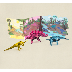 Kit Les Dinosaures - Fabrique tes dinosaures et ta frise historique