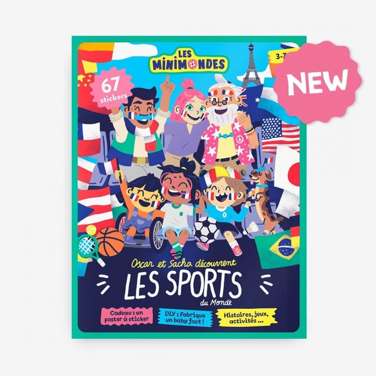 Carnet de voyage des Mini Mondes - Sports du monde Carnet de voyage des Mini Mondes - Sports du monde