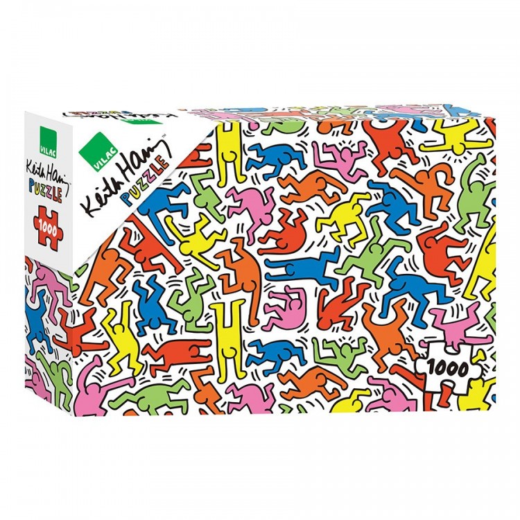 Puzzle 1000 pièces Keith Haring - Couleurs