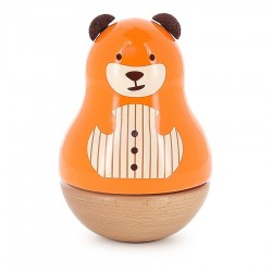 Boîte à musique en bois - Marcel l'ours