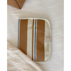 Protège carnet de santé en tissu doublé