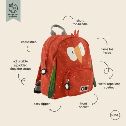Sac à dos bébé - Perroquet