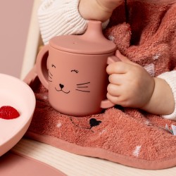 Tasse Gobelet d'apprentissage en silicone - Chat