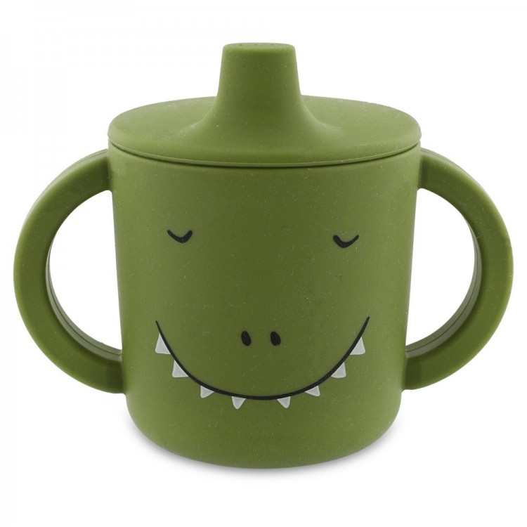 Tasse Gobelet d'apprentissage en silicone - Dino Tasse Gobelet d'apprentissage en silicone - Dino