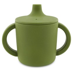 Tasse Gobelet d'apprentissage en silicone - Dino