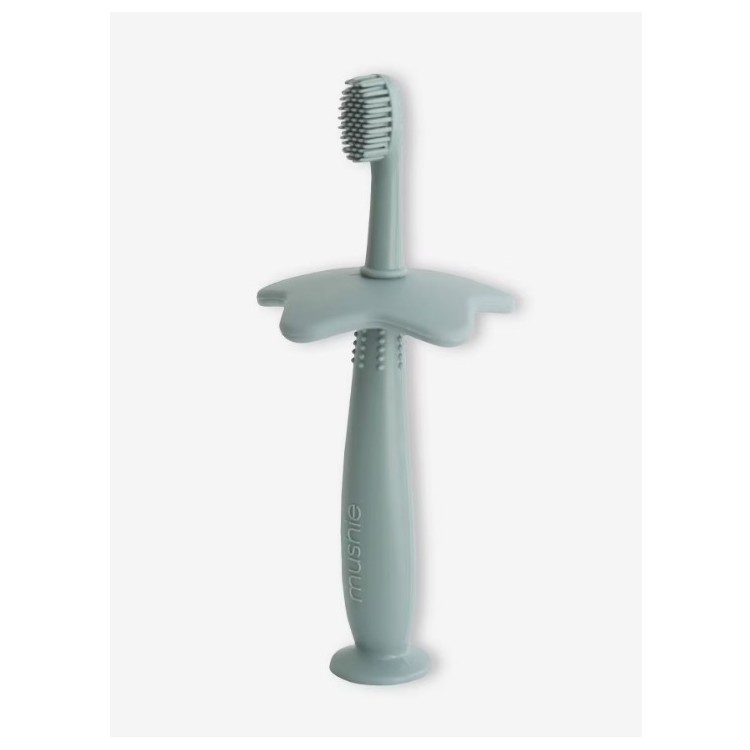 Brosse à dents apprentissage en silicone Brosse à dents apprentissage en silicone