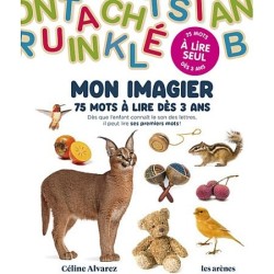 Mon imagier, de Céline Alvarez - 75 mots à lire dès 3 ans