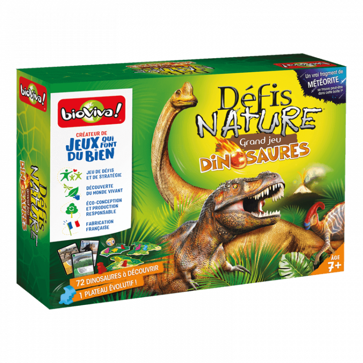 Défis Nature - Grand Jeu - Dinosaures Défis Nature - Grand Jeu - Dinosaures