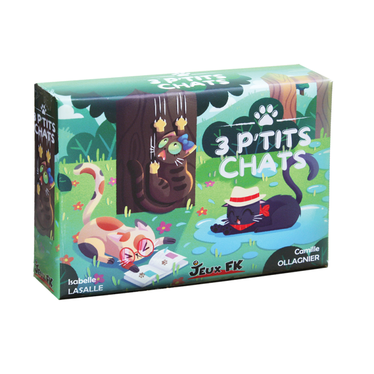 3 P'tits chats - Jeu de cartes 3 P'tits chats - Jeu de cartes