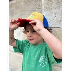 Casquette "Old School" en coton upcyclé