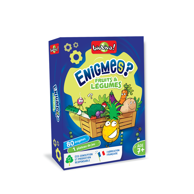 Enigmes - Fruits et légumes Enigmes - Fruits et légumes