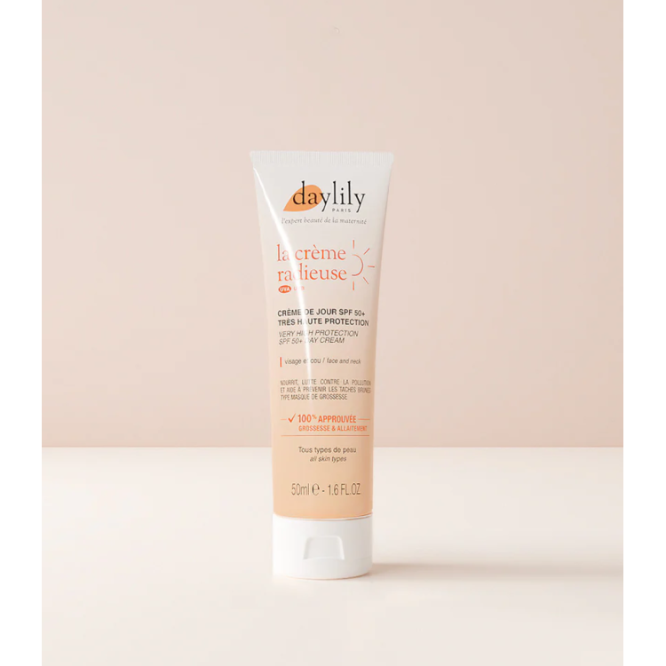 La crème radieuse - Crème de jour solaire SPF 50 La crème radieuse - Crème de jour solaire SPF 50