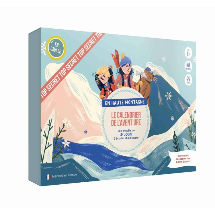 Calendrier de l'Avent - Enquête en haute montagne Calendrier de l'Avent - Enquête en haute montagne