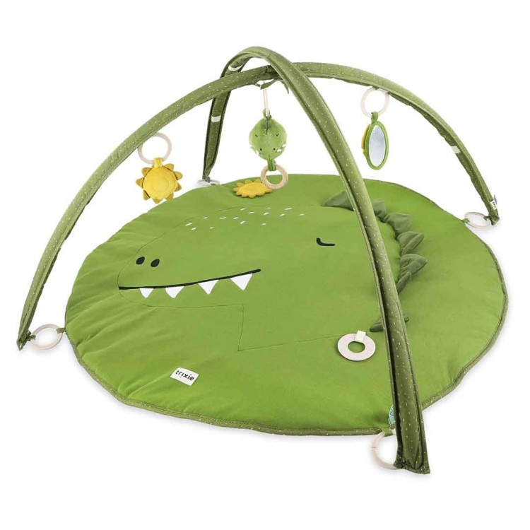 Tapis d'éveil en coton bio avec arches Tapis d'éveil en coton bio avec arches