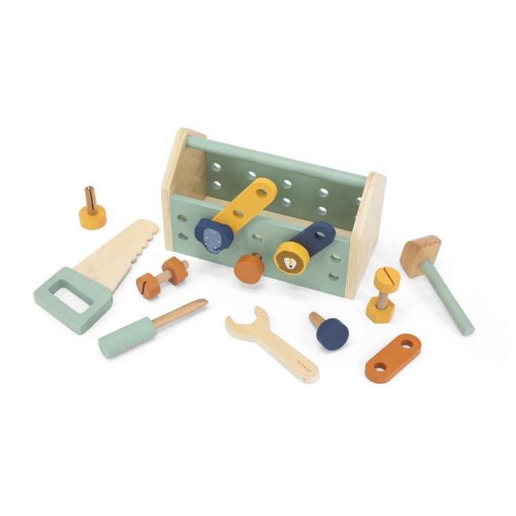 Boîte à outils en bois