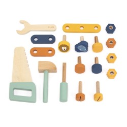 Boîte à outils en bois