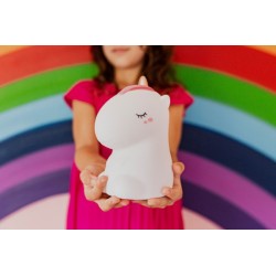 Veilleuse en silicone Licorne