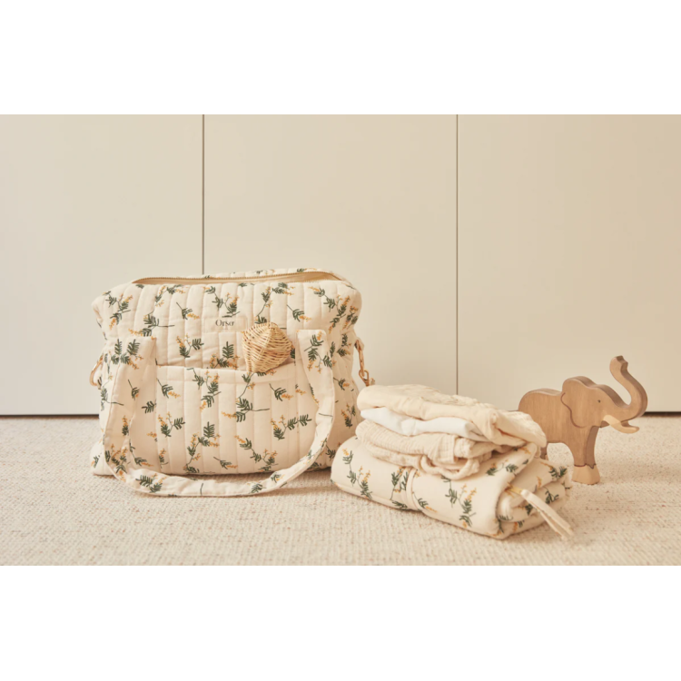 Grand sac à langer matelassé Grand sac à langer matelassé