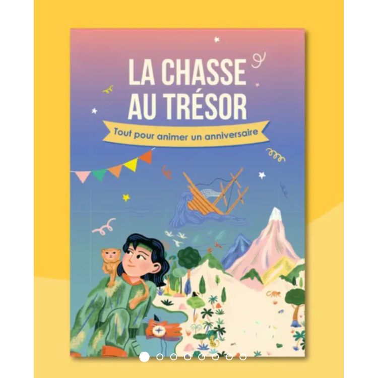 Enquête anniversaire Chasse trésor - L'île tropicale