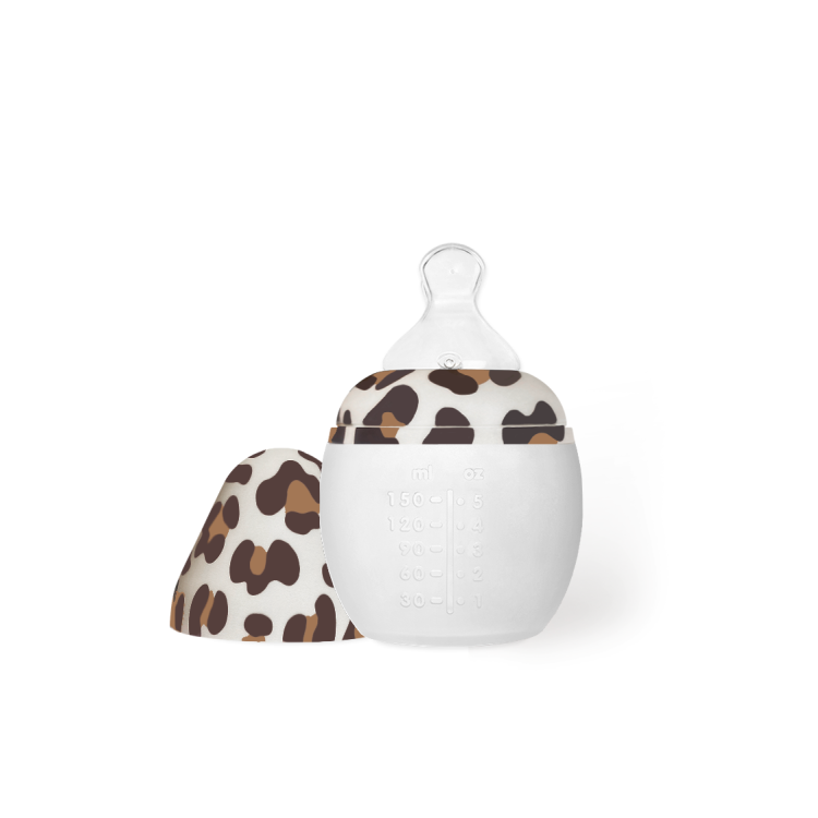 Biberon silicone Elhée - Collection "Graou"