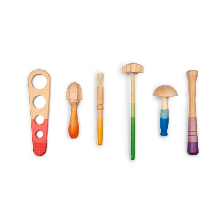 6 Outils en bois - Grapat 6 Outils en bois - Grapat