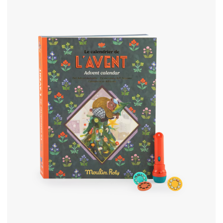 Calendrie de l'Avent - Lampe à histoires "Les Minouchkas"