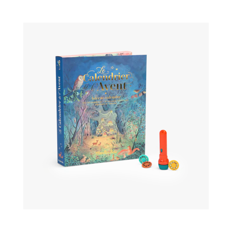 Calendrier de l'Avent - Lampe à histoires "La Grande Famille"