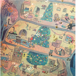 Calendrier de l'Avent - Lampe à histoires "La Grande Famille"